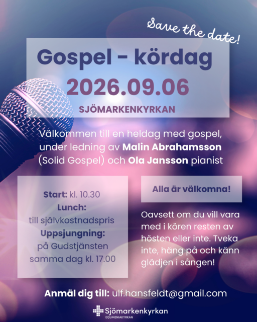 Gospel – Kördag 6/9